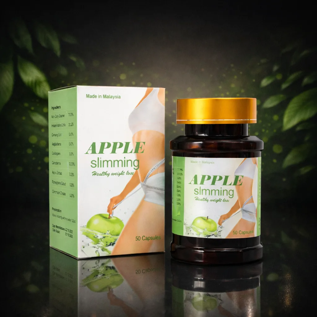 كبسولات التفاح الأخضر